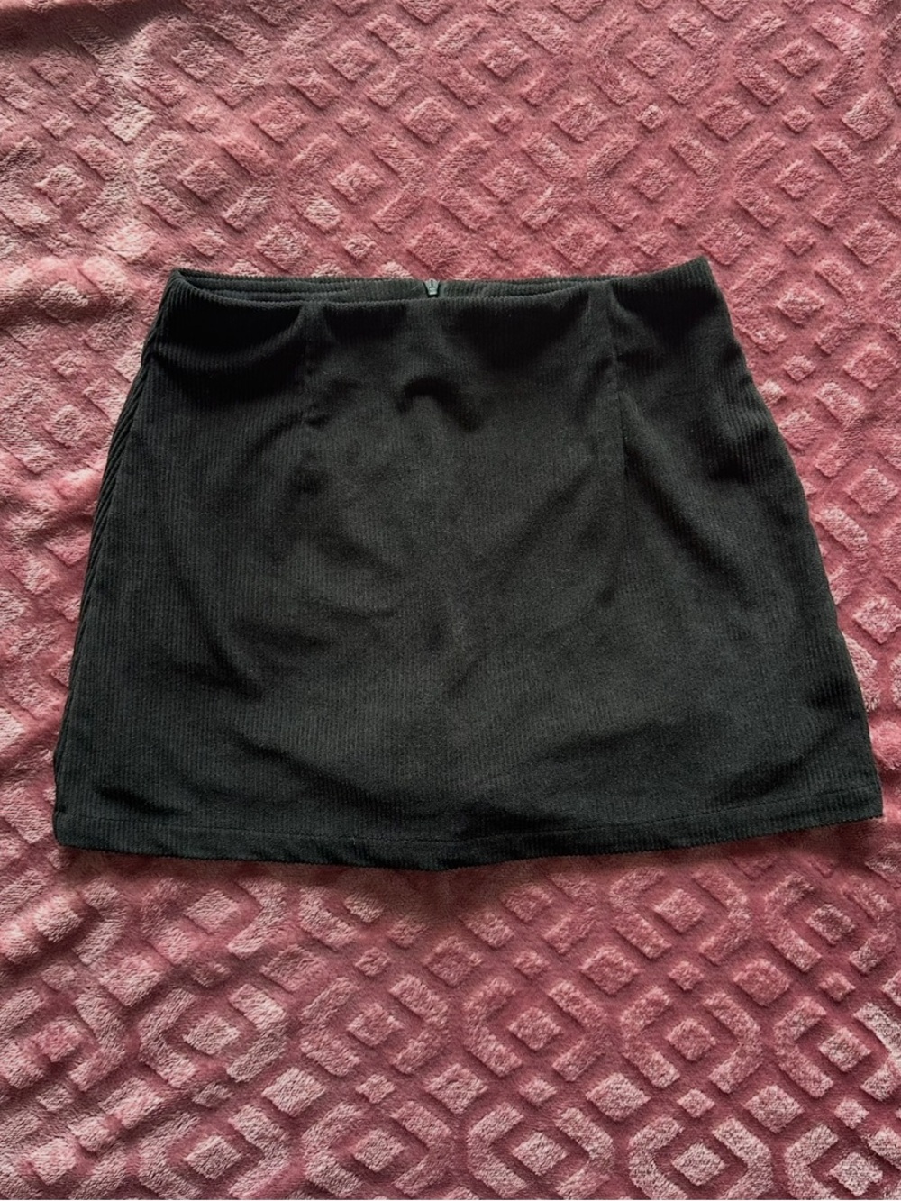 Halara High Waisted 2-in-1 A Line Mini Corduroy Casual Skort/Skirt
